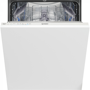 Встраиваемая посудомоечная машина Indesit DIE 2B19 A,  полноразмерная, ширина 59.8см, полновстраиваемая, загрузка 14 комплектов 869991586400