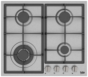 Встраиваемая газовая варочная панель Beko HIYG64225SXO 8770253200