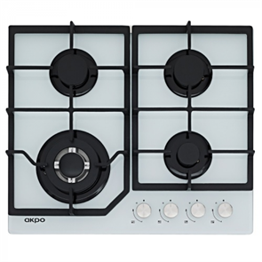 Встраиваемая газовая варочная панель Akpo PGA 604 FGC WH ak-16004