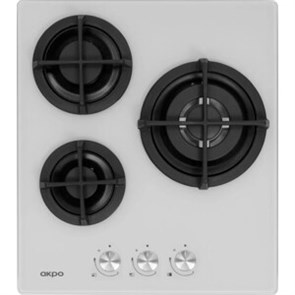 Встраиваемая газовая варочная панель Akpo PGA 453 FGC2 WH ak-16054