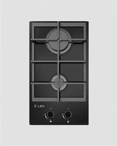 Встраиваемая газовая варочная панель Lex GVG 321 BL chao000175