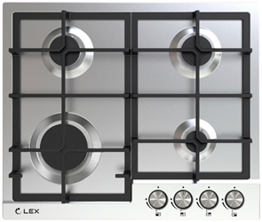 Встраиваемая газовая варочная панель Lex GVS 642 IX chao000362