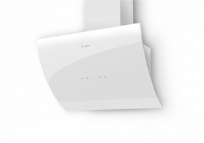 Каминная вытяжка Lex Plaza 600 white chat000051