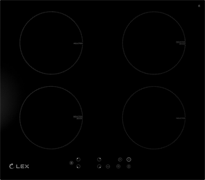 Встраиваемая индукционная варочная панель Lex EVI 640-1 BL chyo000181