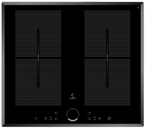 Встраиваемая индукционная варочная панель Lex EVI 640 F BL chyo000189