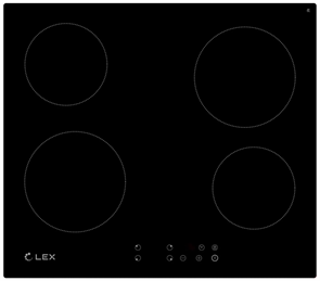 Встраиваемая электрическая варочная панель Lex EVH 640-0 BL chyo000207