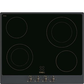 Встраиваемая электрическая варочная панель Smeg P864AO 8017709259976