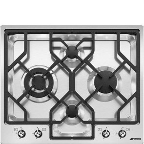 Встраиваемая газовая варочная панель Smeg PGF64-4 8017709153588