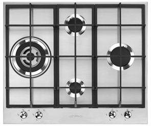 Встраиваемая газовая варочная панель Smeg PX364L 8017709252106