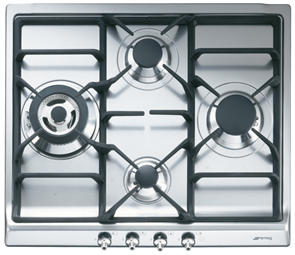 Встраиваемая газовая варочная панель Smeg SER60SGH3 8017709105235