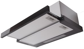 Встраиваемая вытяжка Exiteq EX-1076 black glass e10111