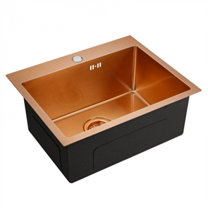 Emar EMB-115 PVD Nano Coppery, мойка, нержавеющая сталь, медь emb-115 pvd nano coppery