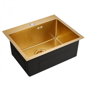 Emar EMB-115 PVD Nano Golden, мойка, нержавеющая сталь, золото emb-115 pvd nano golden
