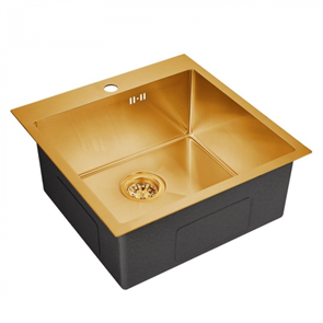 Emar EMB-116 PVD Nano Golden, мойка, нержавеющая сталь, золото emb-116 pvd nano golden