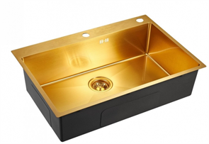 Emar EMB-125A PVD Nano Golden, мойка, золото emb-125a pvd nano golden