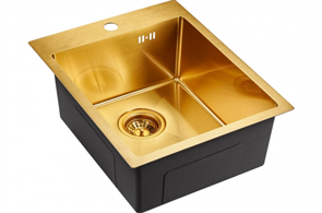 Emar EMB-128A PVD Nano Golden, мойка, нержавеющая сталь, золото emb-128a pvd nano golden