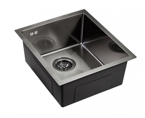 Emar EMB-130 PVD Nano Dark, мойка, нержавеющая сталь, вороненая сталь emb-130 pvd nano dark
