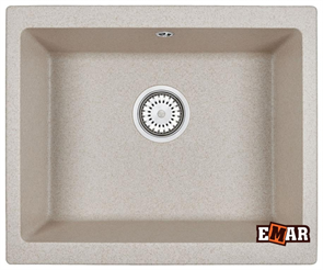 Emar EMQ-1555.P, мойка, гранит, берилл emq-1555.p берилл
