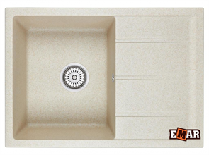 Emar EMQ-1700.Q, мойка, гранит, берилл emq-1700.q берилл