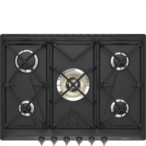 Встраиваемая газовая варочная панель Smeg SRV876AOGH 8017709233273