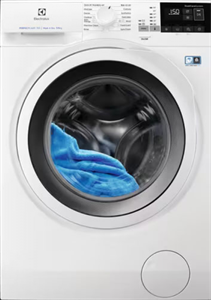 Стиральная машина Electrolux EW7WP447W, с фронтальной загрузкой, с паром, 7кг, 1400об/мин, с сушкой, инверторная,  с английской панелью управления ew7wp447w