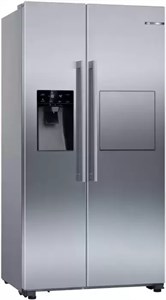 Холодильник двухкамерный Bosch KAG93AI304 Side by Side, нержавеющая сталь kag93ai304