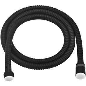 Душевой шланг Lemark LE8024S-Black 200 см, с функцией вращения лейки, сталь, черный le8024s-black