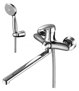 Смеситель Lemark Linara LM0451C универсальный, излив плоский lm0451c