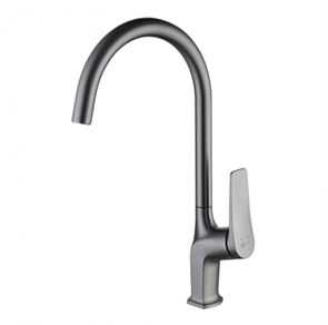 Смеситель Lemark Bronx LM3705GM, для кухни, графит lm3705gm