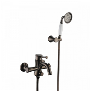 Смеситель Lemark Peretto LM6302RB для ванны и душа, черный кофе lm6302rb