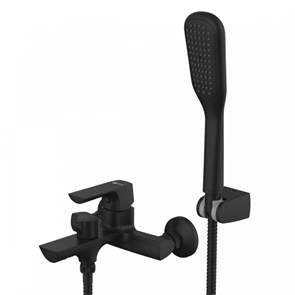 Смеситель Lemark Ursus LM7214BL для ванны и душа, цвет черный lm7214bl