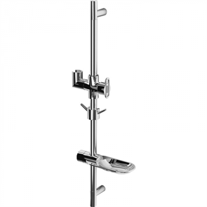 Стойка для душа с мыльницей Lemark, хром, LM8062C lm8062c
