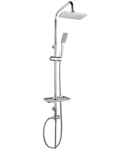 Душевая стойка Lemark LM8804C с верхним душем lm8804c