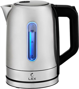 Чайник электрический Lex LX 30018-1 брашированная сталь lx30018-1
