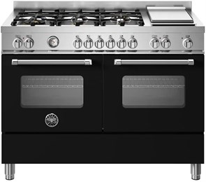 Комбинированная плита Bertazzoni MAS 126 G 2 ENET mas126g2enet