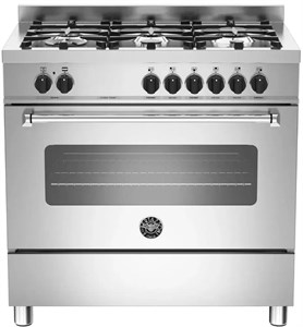 Комбинированная плита Bertazzoni MAS90 6 MFE S XE mas906mfesxe