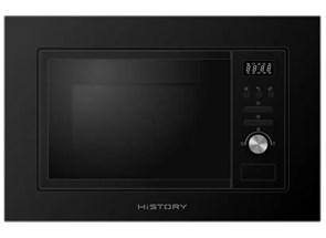 Встраиваемая микроволновая печь HiSTORY MIH 28BG MBK/1 mih 28bg mbk/1
