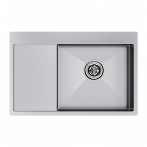 Кухонная мойка Paulmark Atlan PM217851-BSR брашированная нержавеющая сталь pm217851-bsr