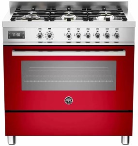 Комбинированная плита Bertazzoni PRO90 6 MFE S ROT pro906mfesrot
