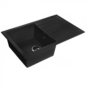 GranFest QUADRO GF-Q-650 L, мойка, мрамор, черный q-650l черный