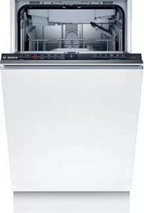Встраиваемая посудомоечная машина Bosch Serie 2 SPV2XMX01E,  узкая, ширина 44.8см, полновстраиваемая, загрузка 10 комплектов spv2xmx01e