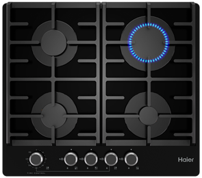 Встраиваемая газовая варочная панель Haier HHX-G64CNMB td0040135ru