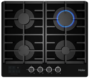 Встраиваемая газовая варочная панель Haier HHX-G64CNSB td0040136ru