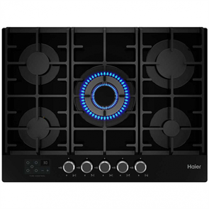 Встраиваемая газовая варочная панель Haier HHX-G75CWSB td0040137ru