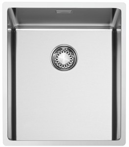 Smeg VR12S34 мойка, нержавеющая сталь, 380х440 мм, нержавеющая сталь матовая 8017709308094