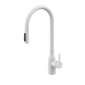 Смеситель для кухонной мойки Paulmark Universal Un213880-WH, с подключением к фильтру, белый un213880-wh