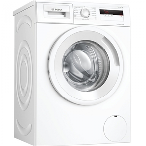 Стиральная машина Bosch WNA134L0SN, с фронтальной загрузкой, 8кг, 1400об/мин, с сушкой, инверторная,  с английской панелью управления wna134l0sn