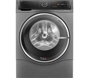 Стиральная машина Bosch Serie 8 WNC254ARSN, с фронтальной загрузкой, 10.5кг, с сушкой, с английской панелью управления wnc254arsn