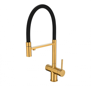 Emar ЕС-7024 PVD Golden, смеситель, золото ес-7024 pvd golden