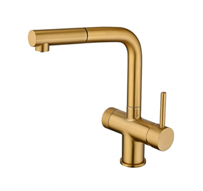 Emar ЕС-7026 PVD Golden, смеситель, золото ес-7026 pvd golden
